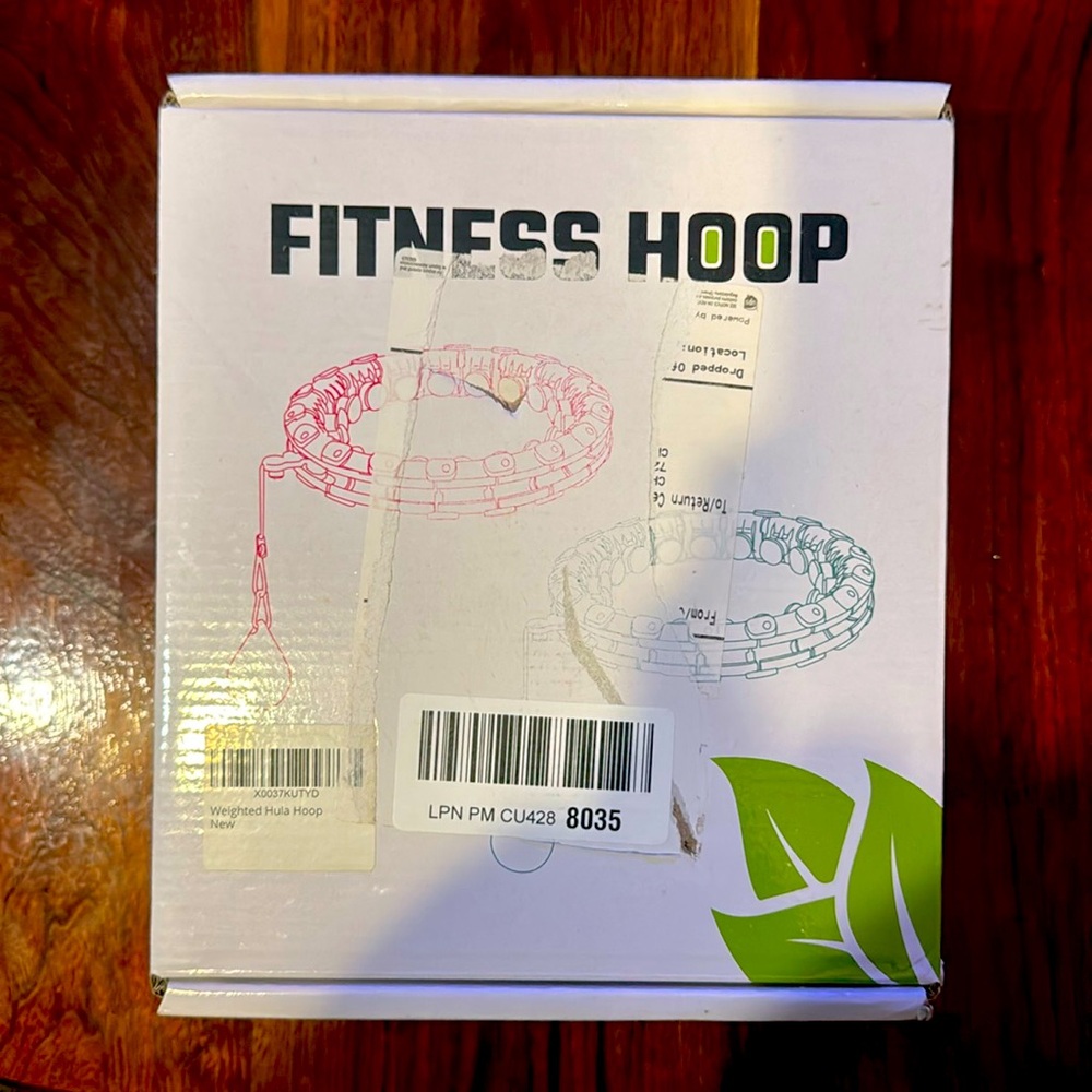 Weighted fitness hoop